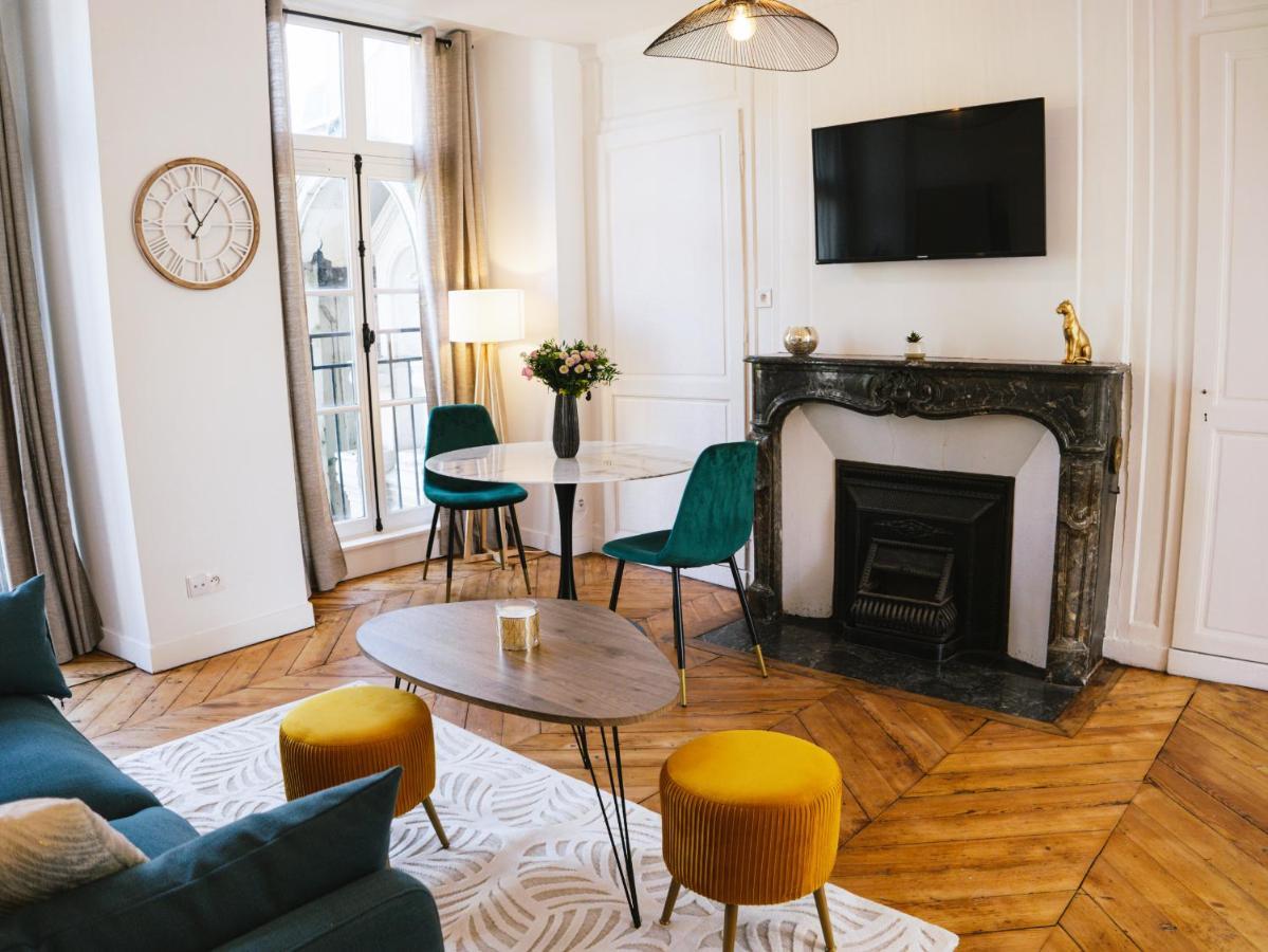 Superbe T2 Avec Vue Sur Cour - Rouen Centre Apartment Bagian luar foto