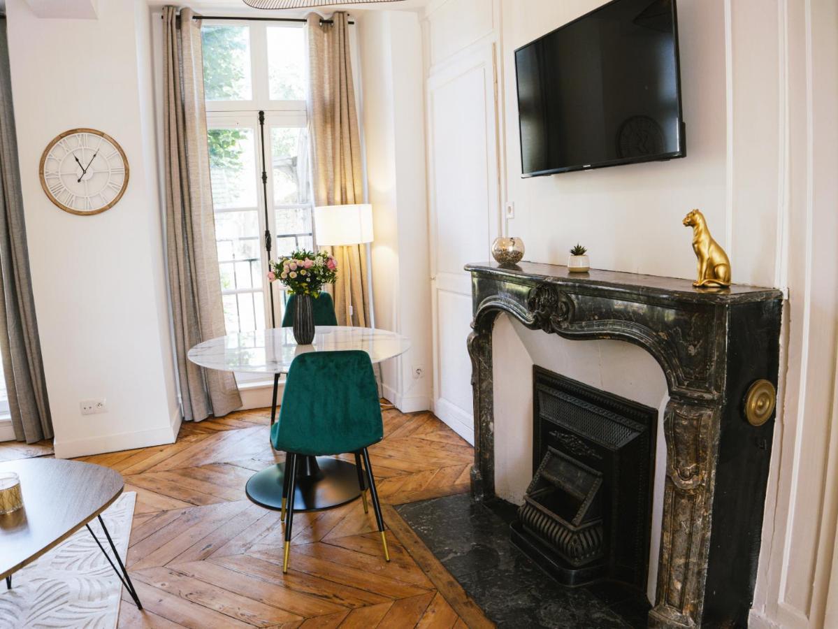 Superbe T2 Avec Vue Sur Cour - Rouen Centre Apartment Bagian luar foto